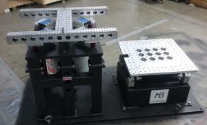 Multi-axis sequential Squeak & Rattle test system